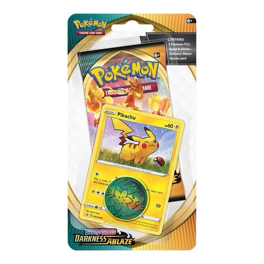 Pokémon - Sword & Shield - Darkness Ablaze - Checklane Blister Pack - Styles May Vary
