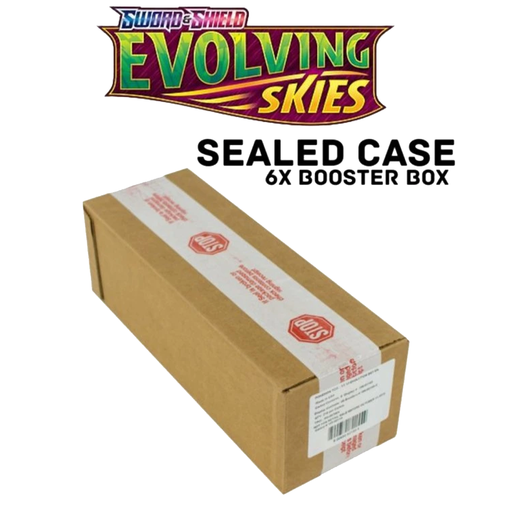 Pokémon - Sword & Shield - Evolving Skies - Booster Box Case