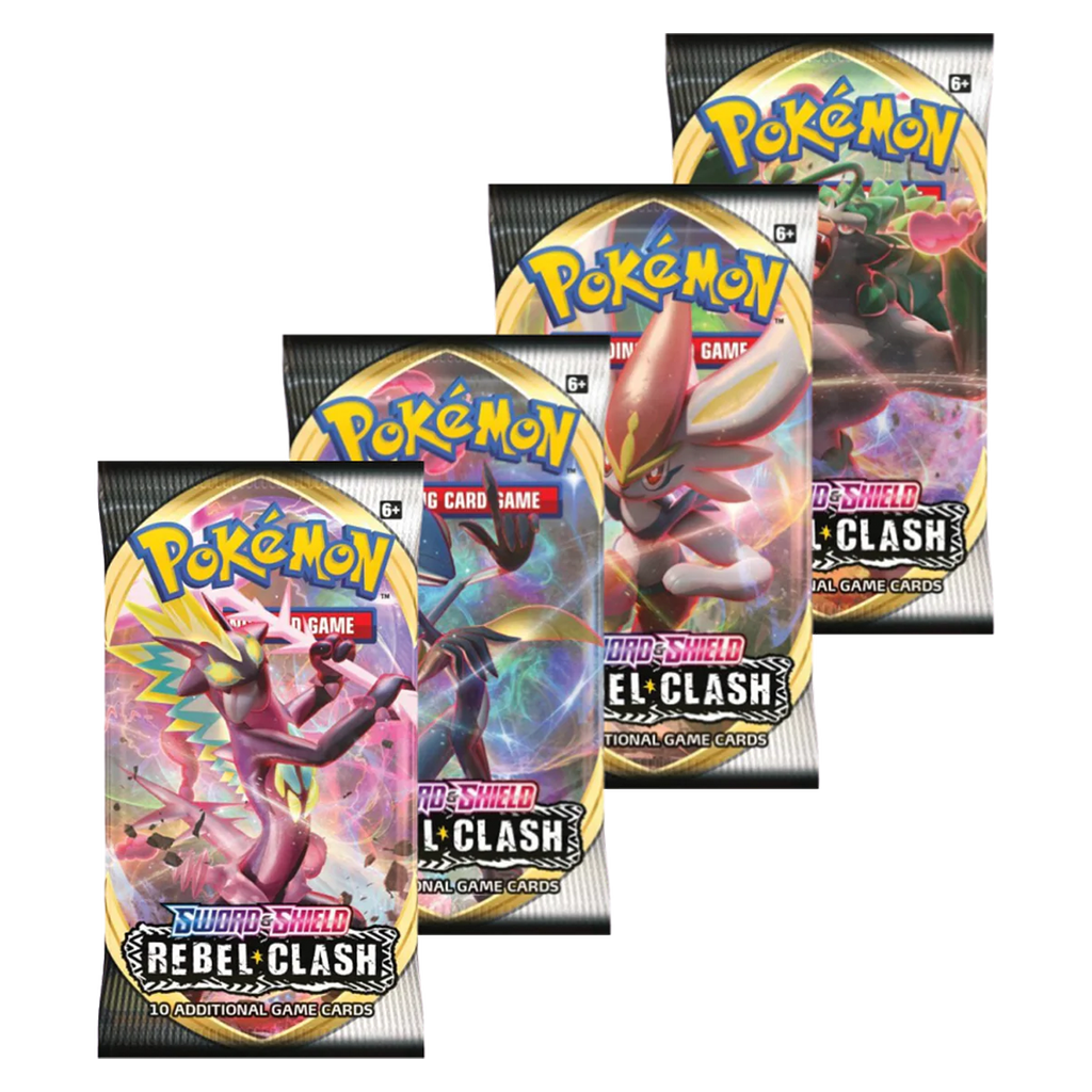 Pokémon - Sword & Shield - Rebel Clash - Single Booster Pack - Styles May Vary