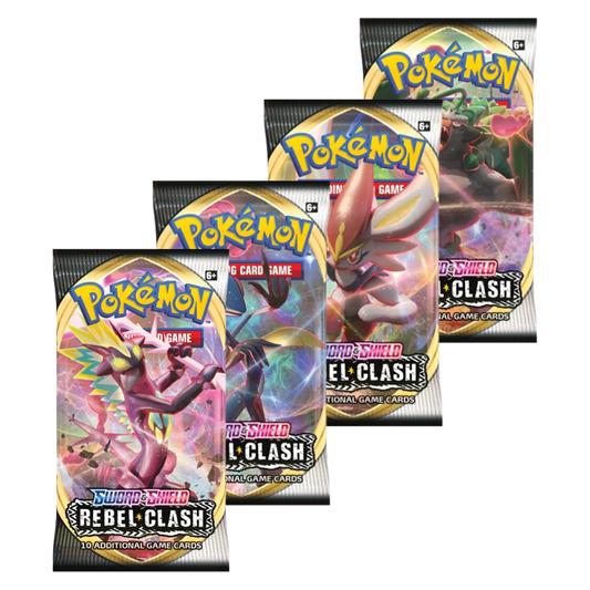 Pokémon - Sword & Shield - Rebel Clash - Single Booster Pack - Styles May Vary