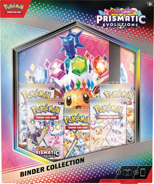 Pokemon - Scarlet & Violet - Prismatic Evolutions - Binder Collection
