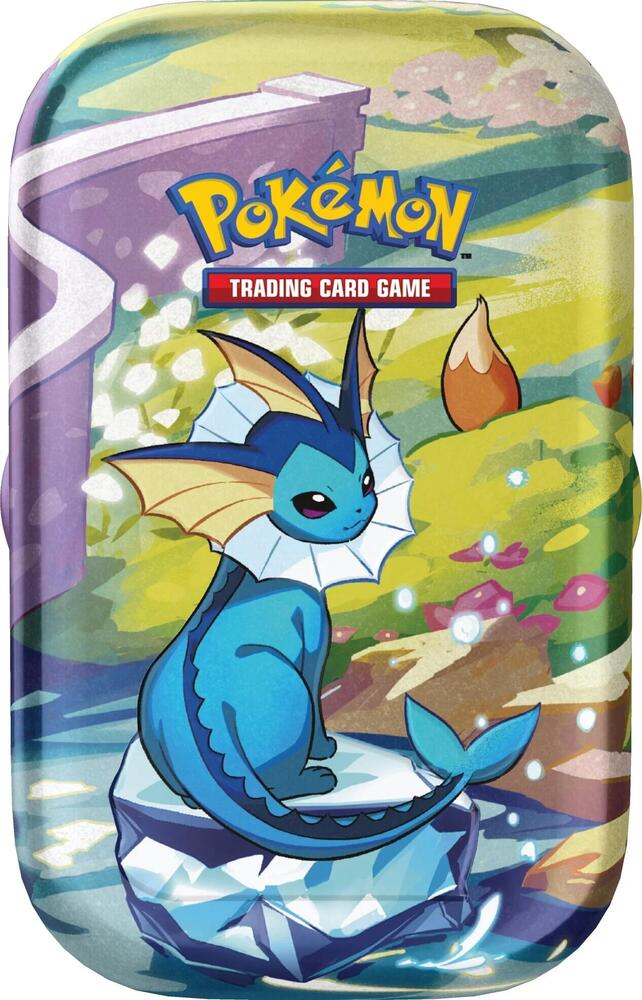 Pokemon - Scarlet & Violet - Prismatic Evolutions - Mini Tins (Vaporeon)