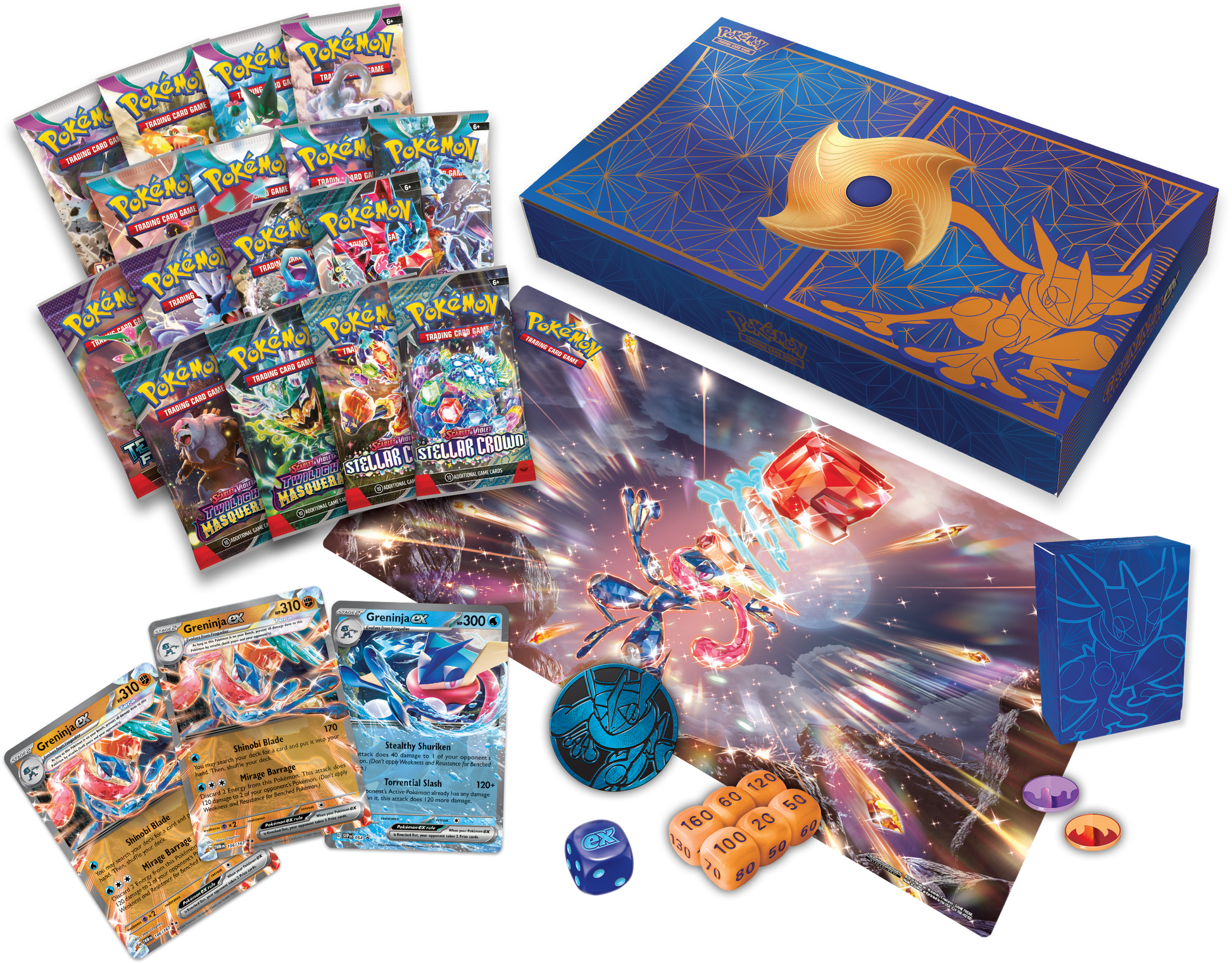 Pokemon - Scarlet Violet - Ultra-Premium Collection - Greninja ex