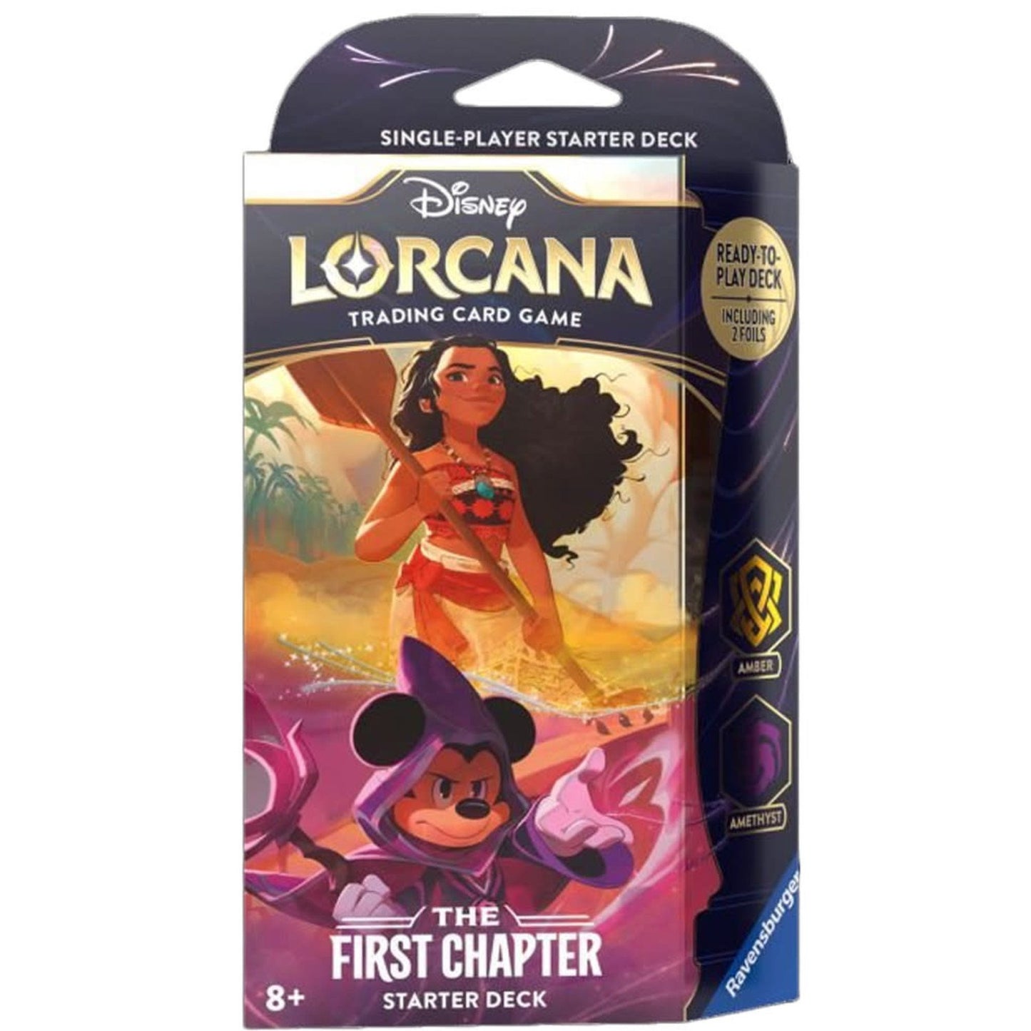 Ravensburger - Disney Lorcana - The First Chapter - Starter Deck - Amber & Amethyst