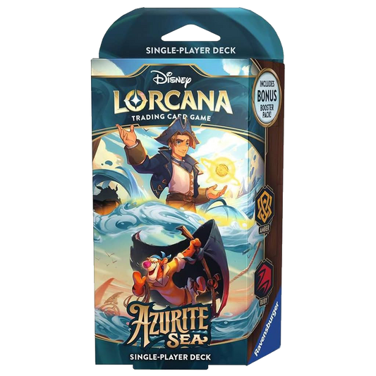 Ravensburger - Disney Lorcana - Azurite Sea - Starter Deck - Amber & Ruby