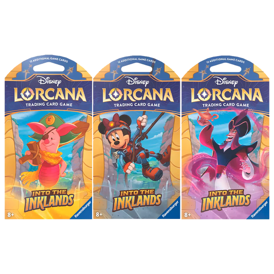 Ravensburger - Disney Lorcana - Into The Inklands - Sleeved Booster Pack