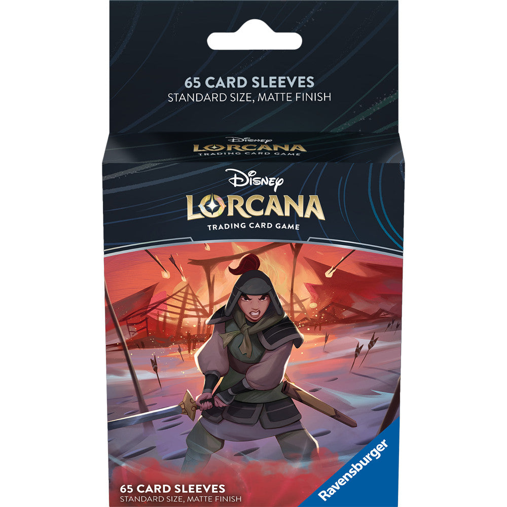 Ravensburger - Disney Lorcana - Rise Of Floodborn - Sleeves - Mulan - Soldier In Training