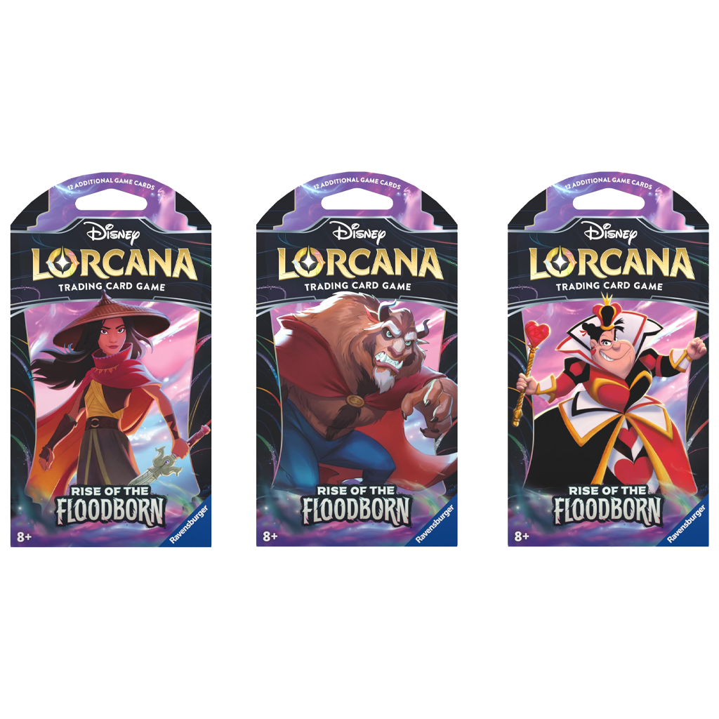 Ravensburger - Disney Lorcana - Rise of the Floodborn - Sleeved Booster Pack