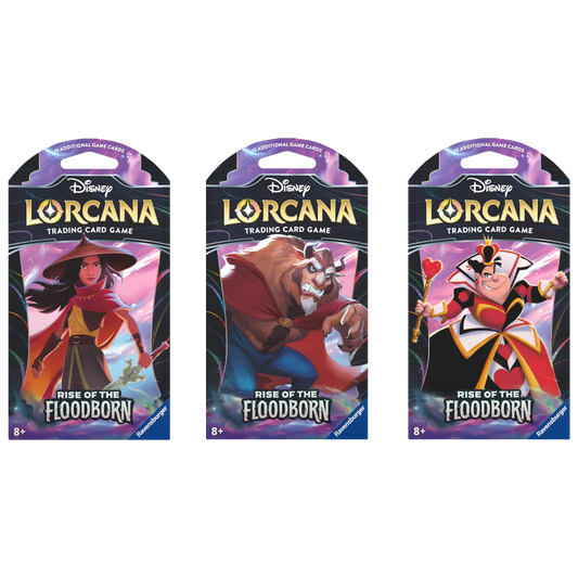 Ravensburger - Disney Lorcana - Rise of the Floodborn - Sleeved Booster Pack