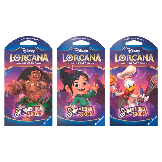 Ravensburger - Disney Lorcana - Shimmering Skies - Sleeved Booster Pack