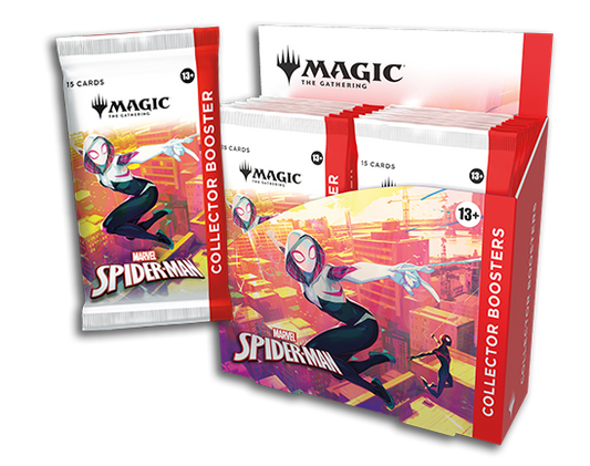 Magic The Gathering - Marvel Spider Man - Collector Booster  Box