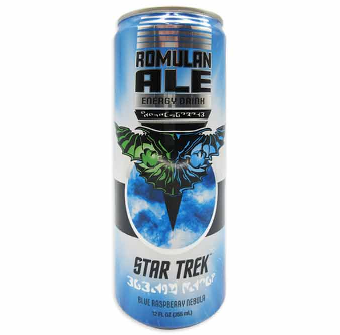 Star Trek - Romulan Ale Energy Drink Can Blue Raspberry (12oz)