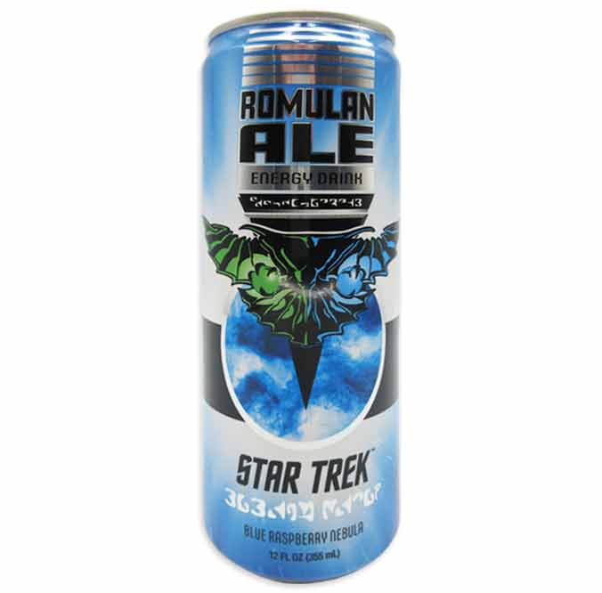 Star Trek - Romulan Ale Energy Drink - Blue Raspberry - 12oz