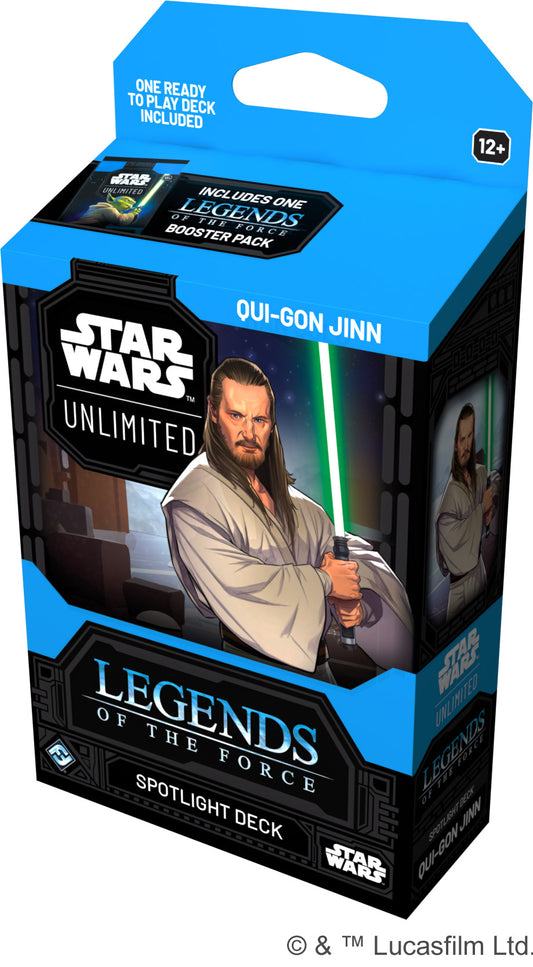 Star Wars Unlimited - Legends of the Force - Spotlight Deck - Qui-Gon