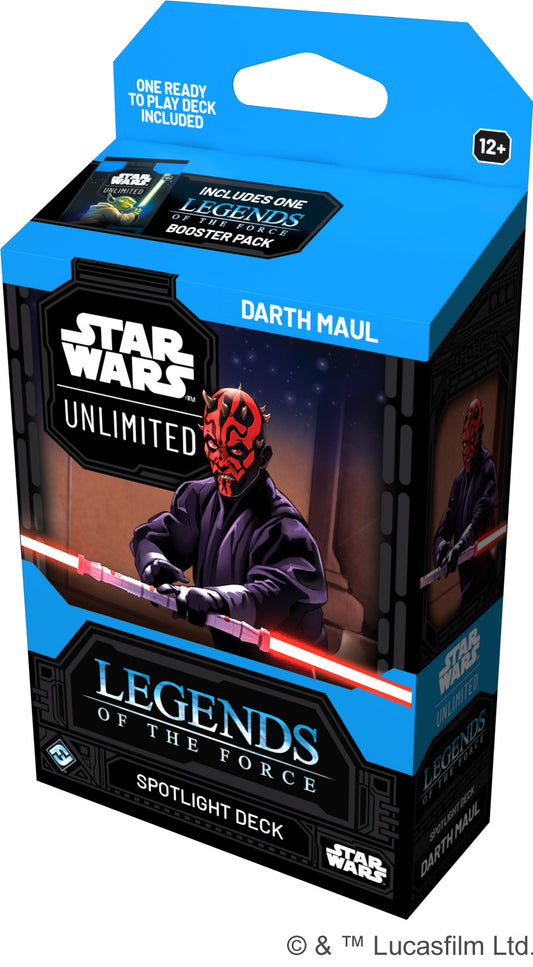 Star Wars Unlimited - Legends of the Force - Spotlight Deck - Darth Maul