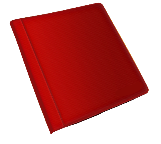 FCBC - 20 Pocket Binder - Red