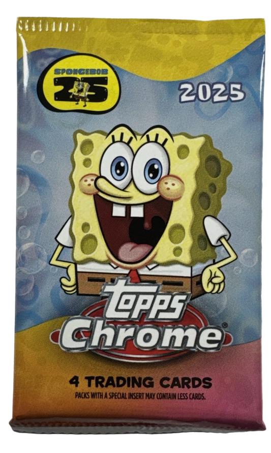 Topps - Chrome - SpongeBob SquarePants 2025 - Blaster Pack
