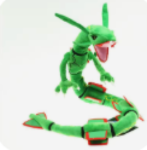 Pokemon - Rayquaza - Plushie