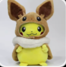 Pokemon - Pikachu - Cosplay Eevee - Plushie