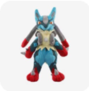 Pokemon - Mega Lucario - Plushie