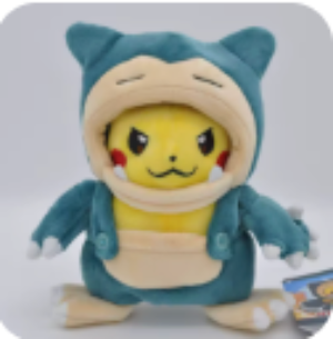 Pokemon - Pikachu - Cosplay Snorlax - Plushie