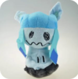 Pokemon - Mimikyu - Cosplay Glaceon - Plushie