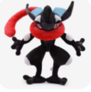 Pokemon - Greninja - Shiny - Plushie