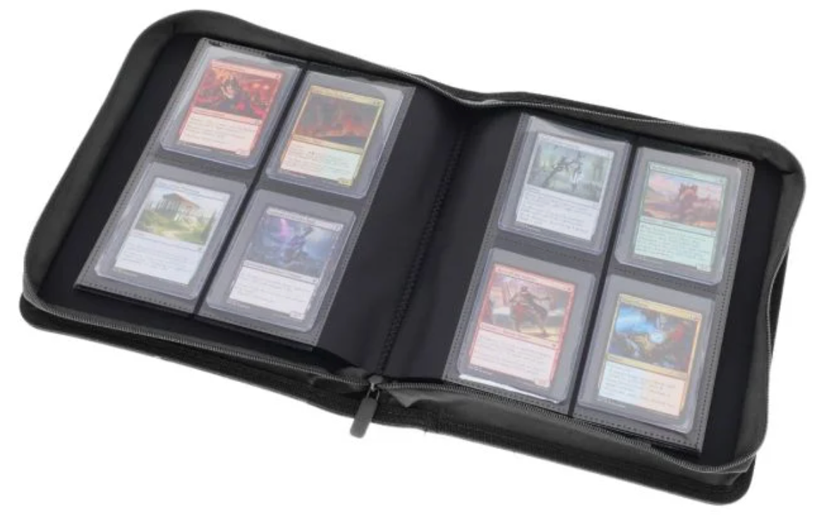 BCW - Top-Loader 4 Pocket - Black - Binder