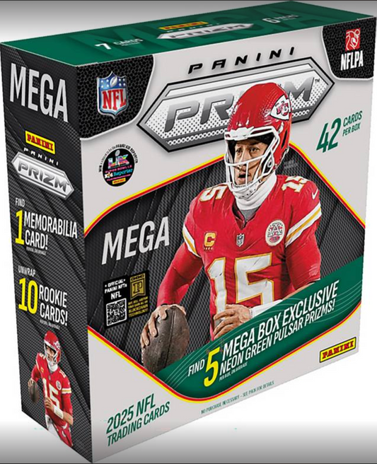 Panini - Prizm - NFL Football - 2025 - Mega Box