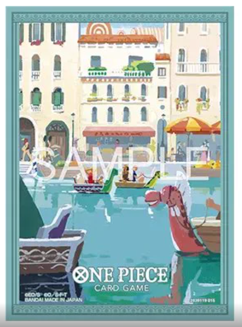 One Piece - TCG+ Store Exclusive 7 - Official Sleeves Accessory - Water 7