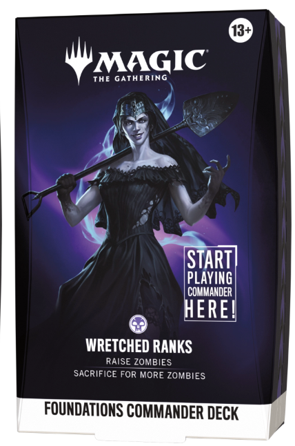 Magic The Gathering - Wretched Ranks - Foundations Commander Deck