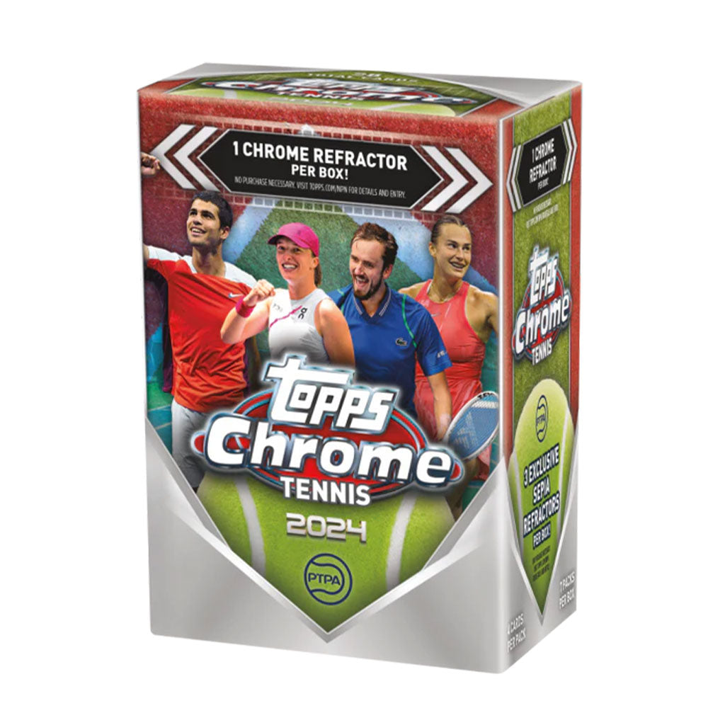 Topps - Chrome - Tennis - 2024 - Blaster Box