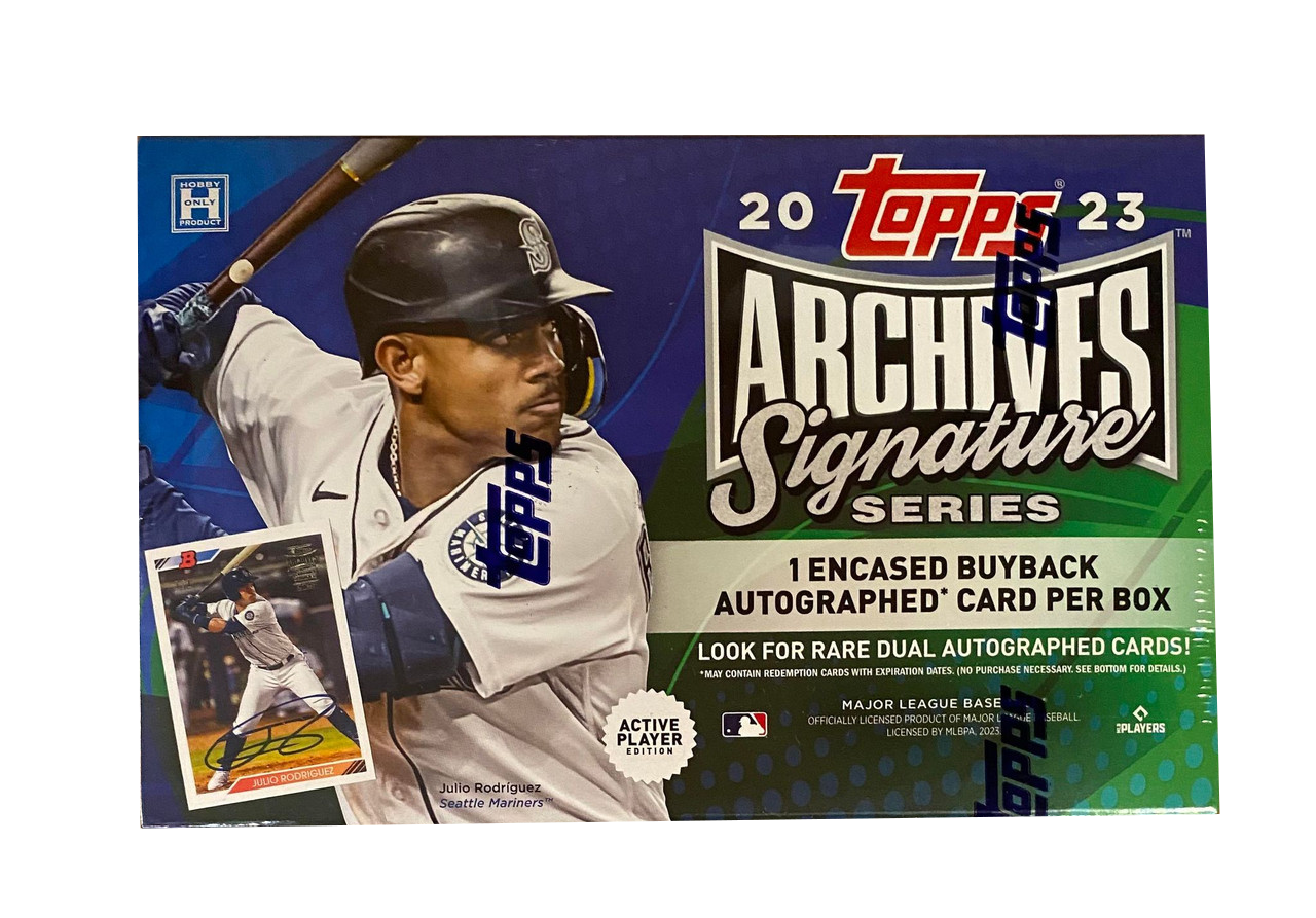 Topps Baseball Archives Signature Series Hobby Box 2023 CARDPOPUSA