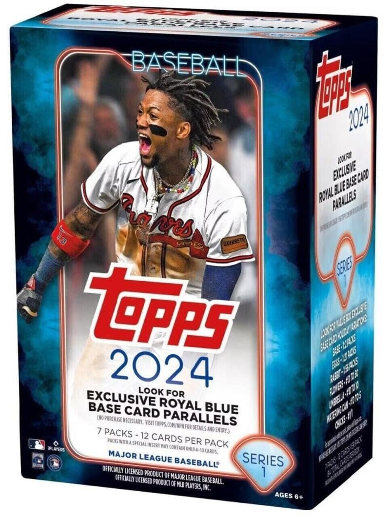 Topps Baseball Series 1 Blaster Box 2024 CARDPOPUSA