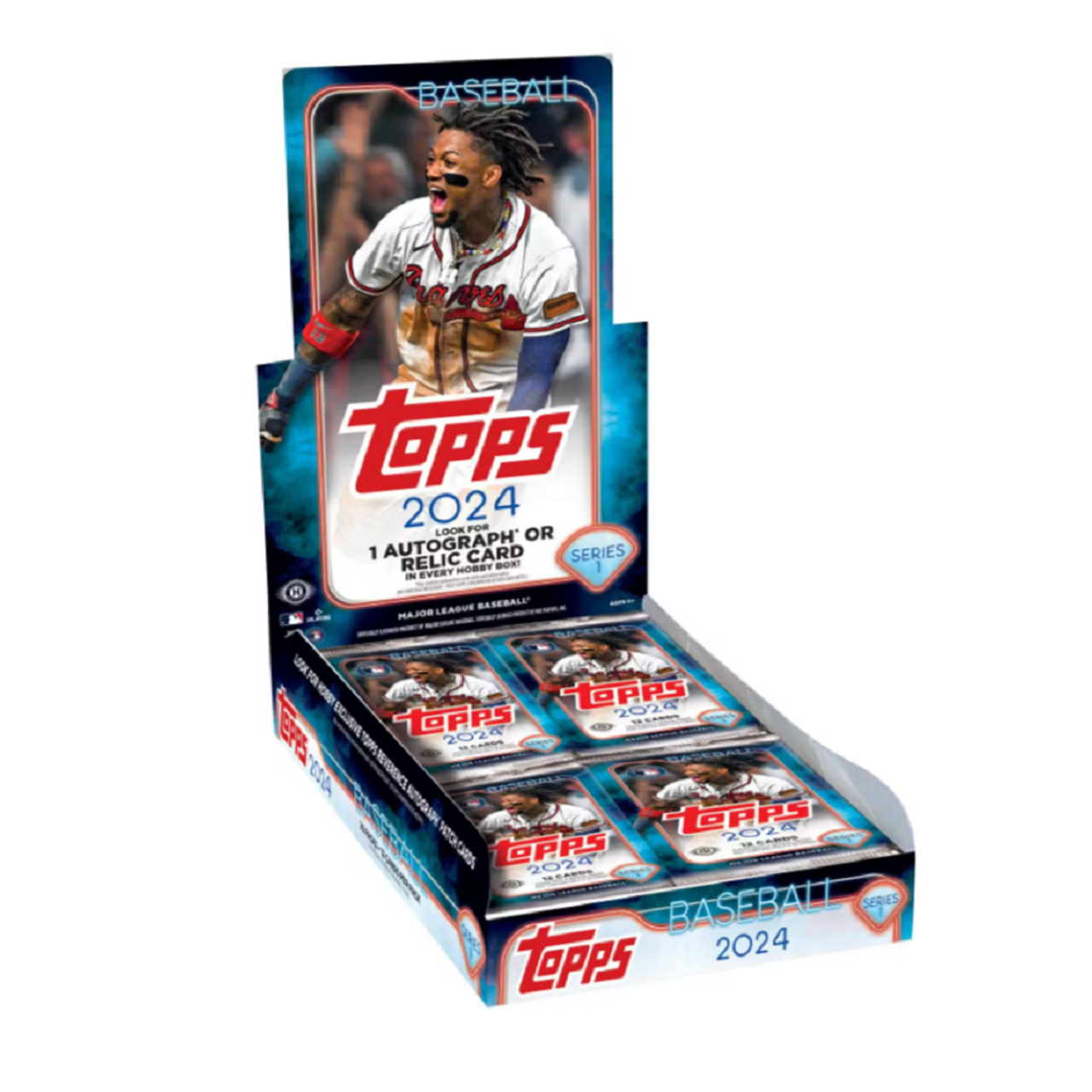 Topps Baseball Series 1 Hobby Box 2024 CARDPOPUSA