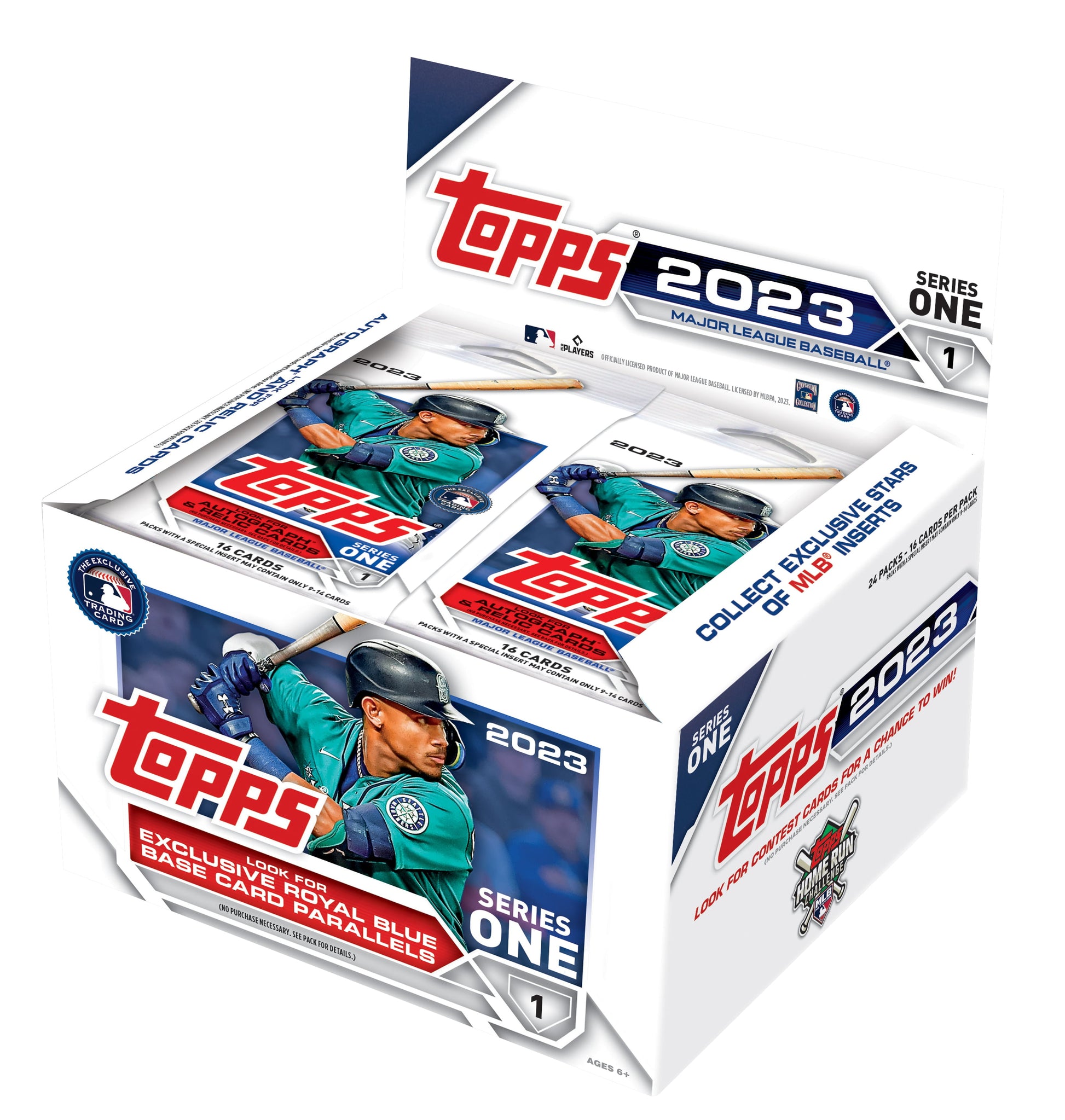 Topps Baseball Series 1 Retail Box 2023 CARDPOPUSA