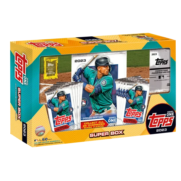 Topps Baseball Series 1 Super Box 2023 CARDPOPUSA