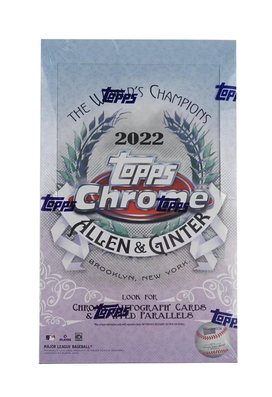 Topps - Chrome - Baseball - Allen & Ginter - Hobby Box 2022