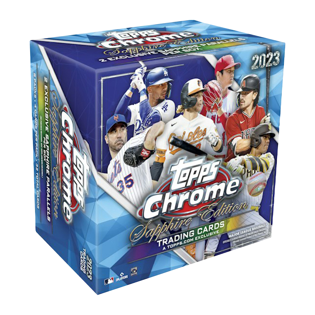 Topps - Chrome Sapphire Edition - Baseball Box 2023