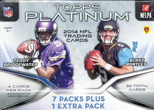 Topps - Platinum - Football Blaster Box 2014