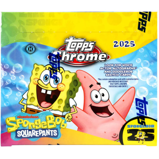 Topps - Chrome - Sponge Bob Hobby Box