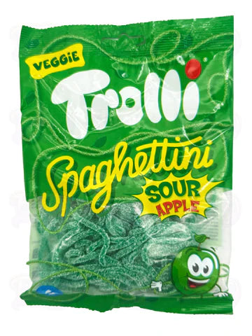 Trolli - Green Apple Spaghettini (100g)