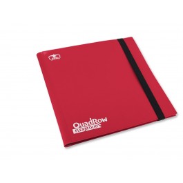 Ultimate Guard - 12-Pocket Quadrow Flexxfolio - Red