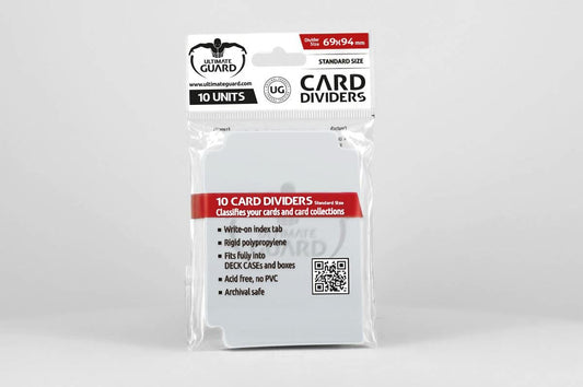 Ultimate Guard - Trading Card Dividers - Standard Size - Translucent
