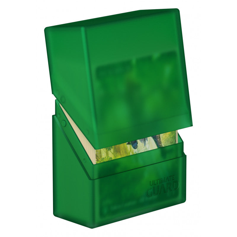 Ultimate Guard - Deck Case - Boulder 40+ - Emerald