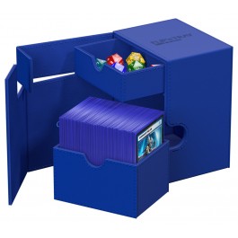Ultimate Guard - Flip 'n' Tray - 133+ Deck Case - Monocolor Blue