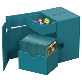 Ultimate Guard - Flip 'n' Tray - 133+ Deck Case - Monocolor Petrol
