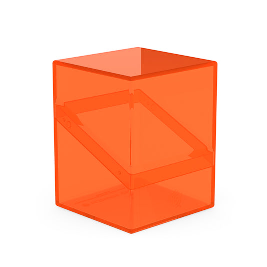 Ultimate Guard - Boulder  - Deck Case 100+ Clear - Poppy Topaz - Orange