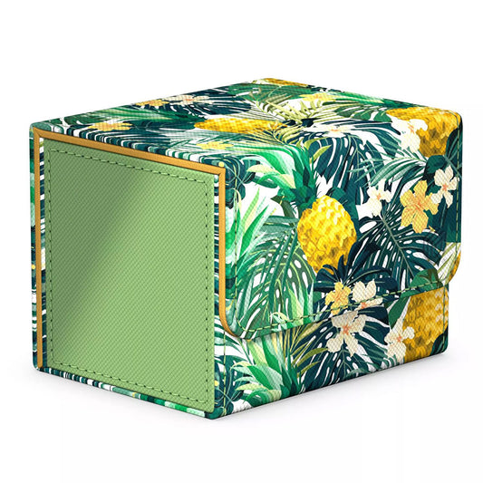 Ultimate Guard - Deck Case - Sidewinder - 100+ Xenoskin - 2024 Exclusive - Floral Places - Bahia Green