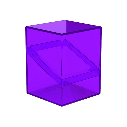 Ultimate Guard - Boulder  - Deck Case 100+ Clear - Amethyst - Purple
